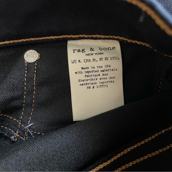 NWOT rag & bone High Rise Ankle Skinny Jeans - Picture 10 of 10